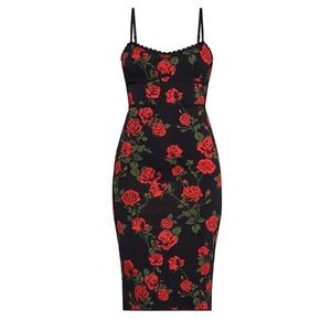 la rosa bodycon dress